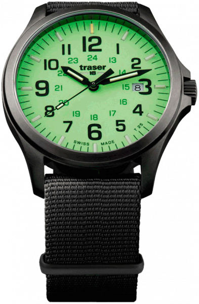 Traser P67 Officer Pro GunMetal Lime