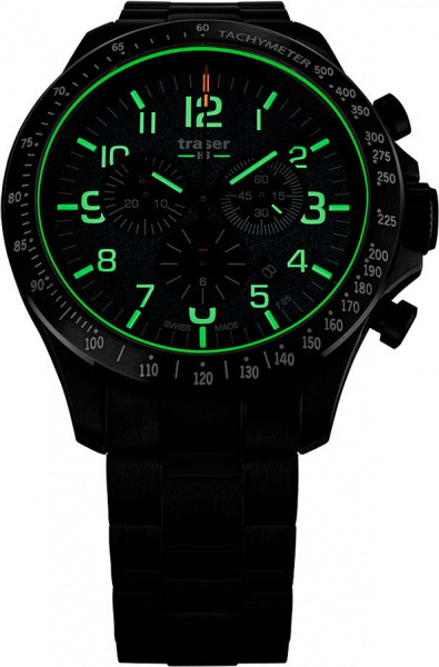 Traser P67 OFFICER PRO CHRONO GREEN
