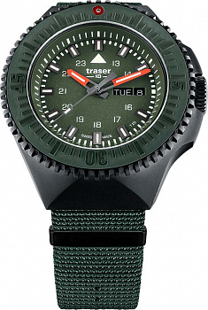Traser P69 BLACK STEALTH GREEN