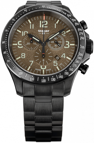 Traser P67 OFFICER PRO CHRONO KHAKI