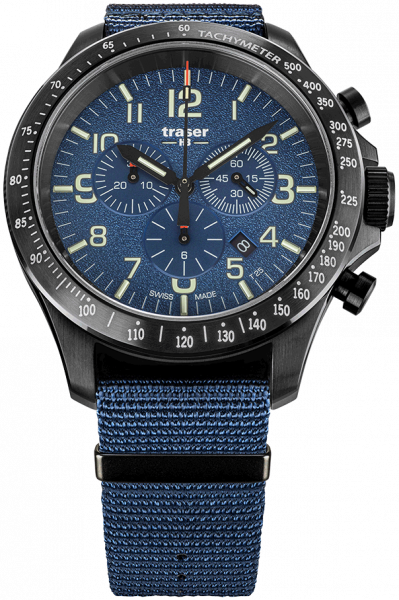 Traser P67 OFFICER PRO CHRONO BLUE