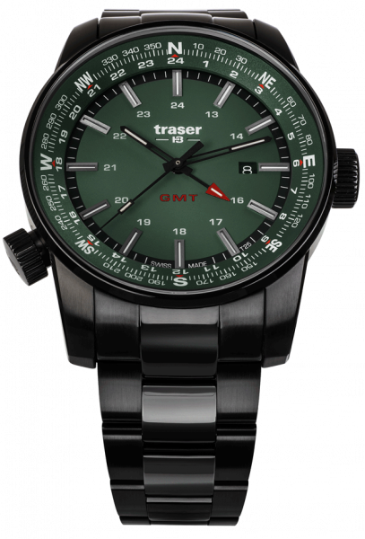 Traser P68 PATHFINDER GMT GREEN